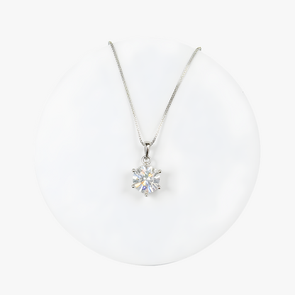 Classic Solitaire Necklace