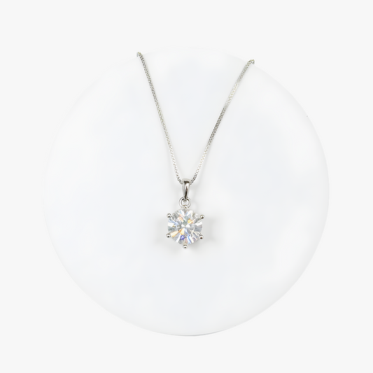 Classic Solitaire Necklace