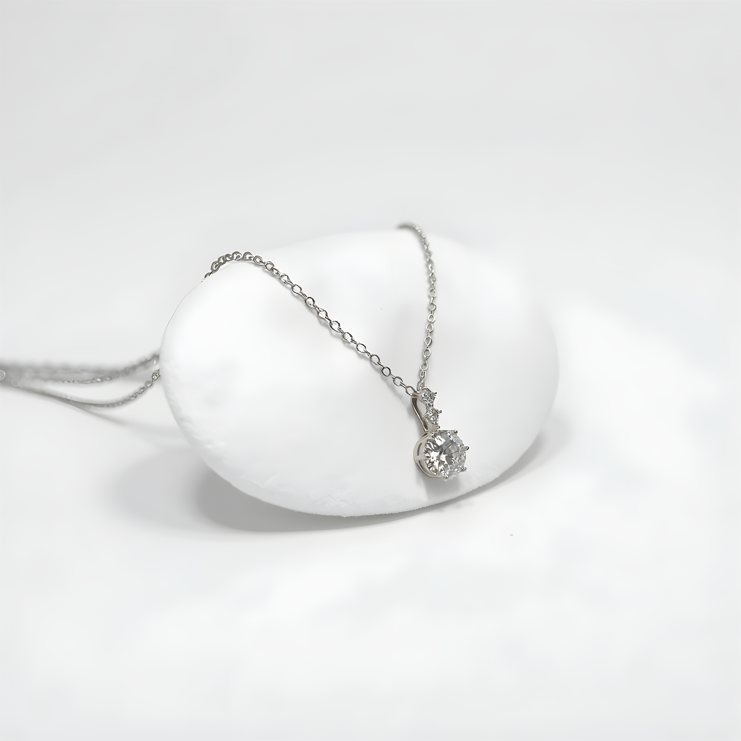 Celestial Solitaire Necklace