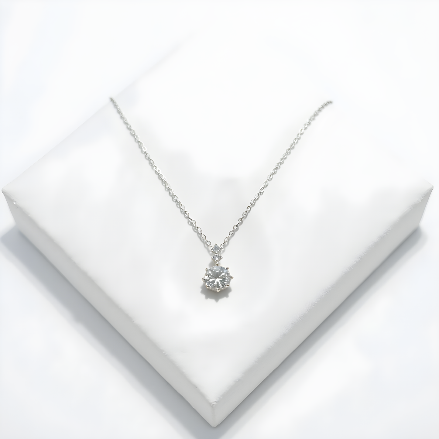 Celestial Solitaire Necklace